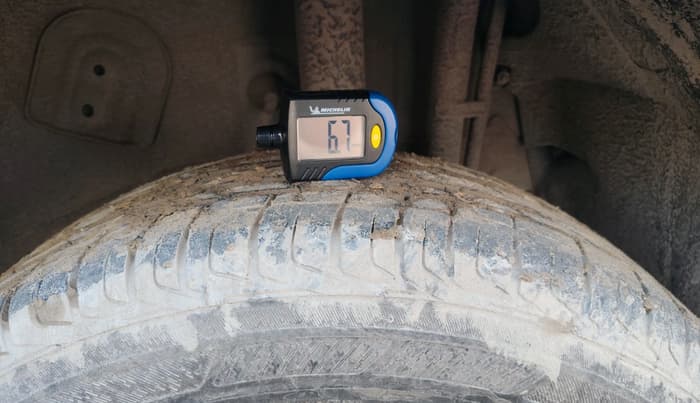 2025 Tata NEXON Pure Plus 1.2 Petrol 6MT, Petrol, Manual, 7,373 km, tyre