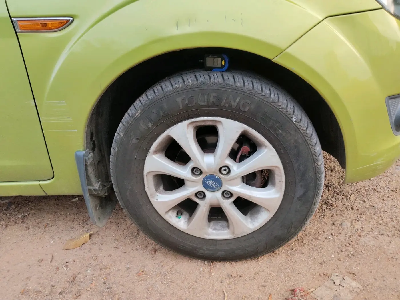 2012 Ford Figo ZXI 1.4 DIESEL, Diesel, Manual, 65,216 km, tyre