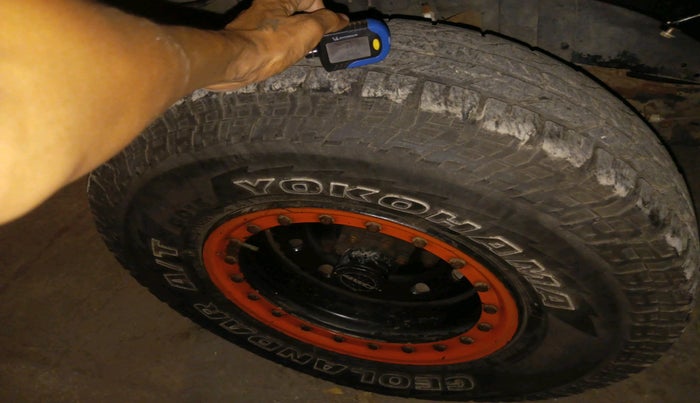 2015 Mahindra Thar CRDE 4X4 AC, Diesel, Manual, 88,034 km, tyre