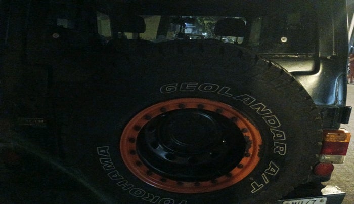 2015 Mahindra Thar CRDE 4X4 AC, Diesel, Manual, 88,034 km, tyre