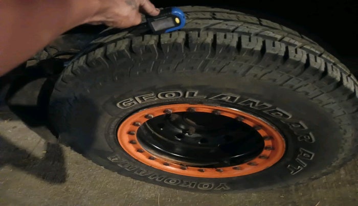 2015 Mahindra Thar CRDE 4X4 AC, Diesel, Manual, 88,034 km, tyre