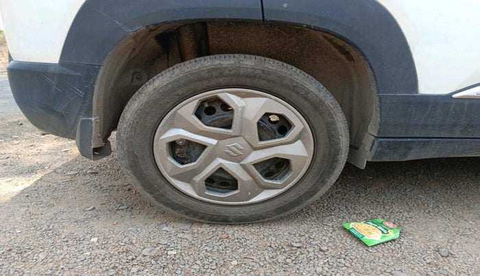 2025 Maruti BREZZA LXI S- CNG, CNG, Manual, 11,697 km, tyre