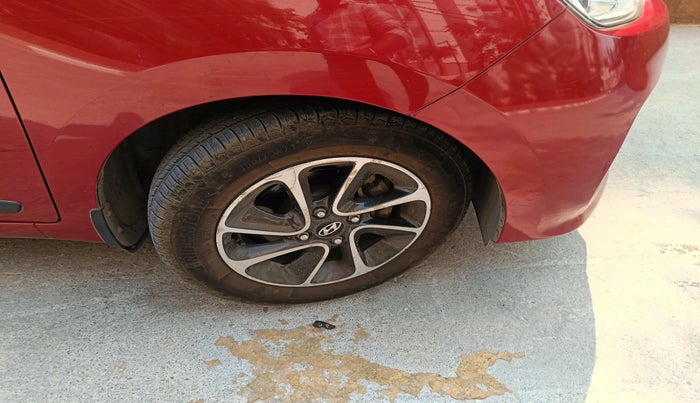 2018 Hyundai Grand i10 ASTA 1.2 KAPPA VTVT, Petrol, Manual, 1,00,175 km, tyre