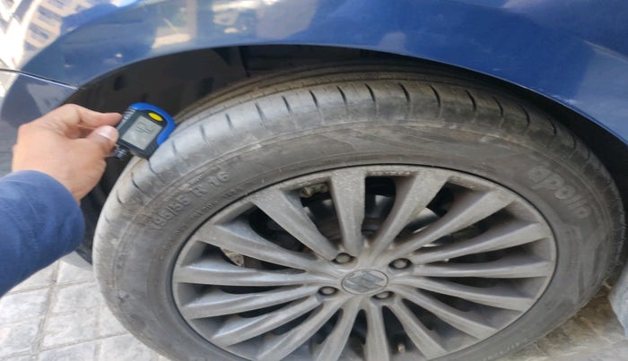 2017 Maruti Ciaz ALPHA DIESEL 1.3, Diesel, Manual, 57,356 km, tyre