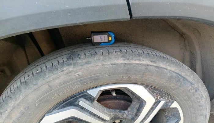 2023 Maruti BREZZA ZXI + SMART HYBRID, Petrol, Manual, 30,765 km, tyre