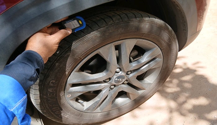 2023 KIA SELTOS HTX PETROL 1.5, Petrol, Manual, 7,223 km, tyre