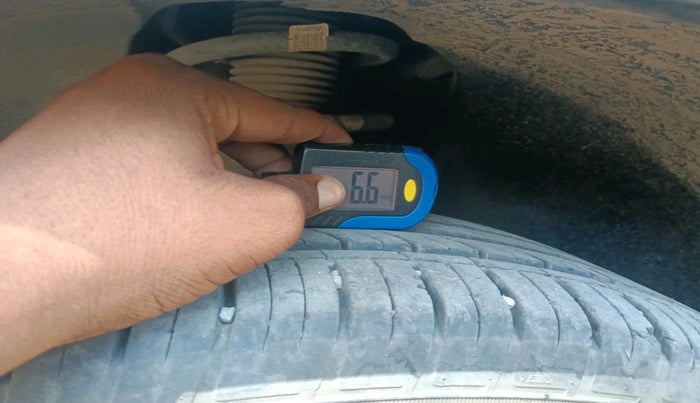 2023 Tata Harrier XZA PLUS 2.0L DARK EDITION, Diesel, Automatic, 21,764 km, tyre