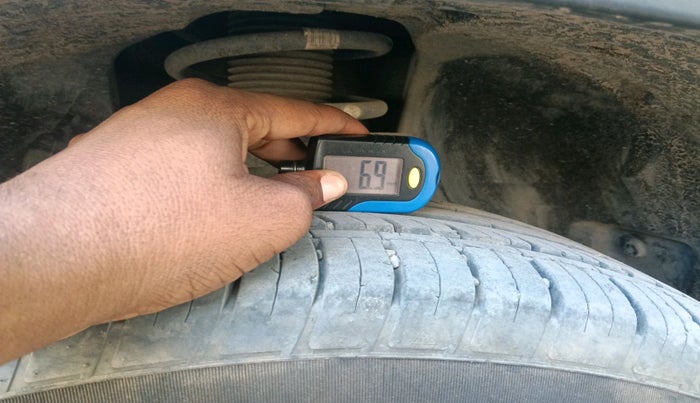 2023 Tata Harrier XZA PLUS 2.0L DARK EDITION, Diesel, Automatic, 21,764 km, tyre