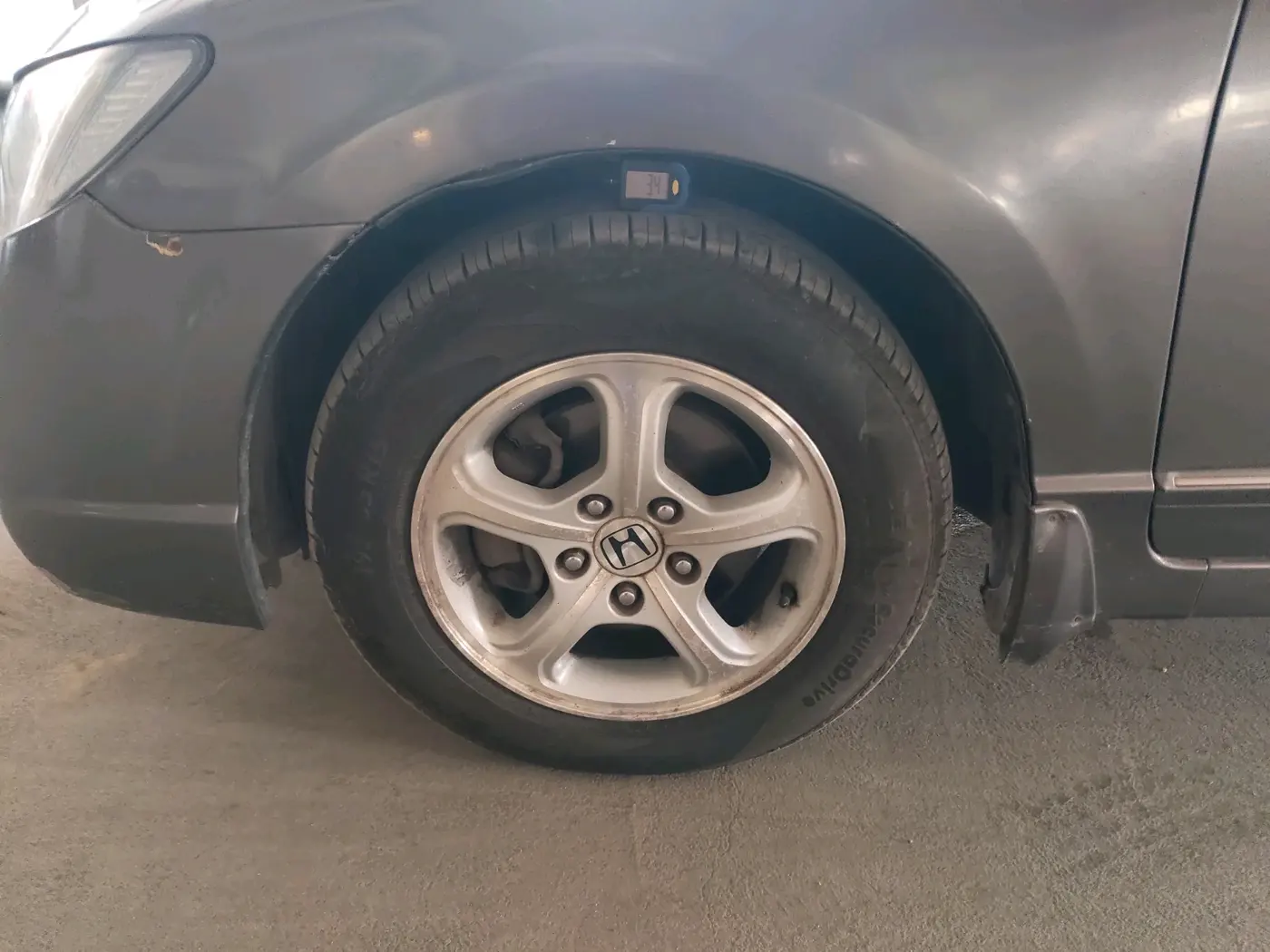 2008 Honda Civic 1.8L I-VTEC V AT, Petrol, Automatic, 71,264 km, tyre