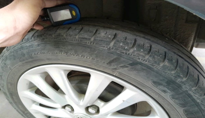 2014 Toyota Etios V SP, Petrol, Manual, 71,501 km, tyre