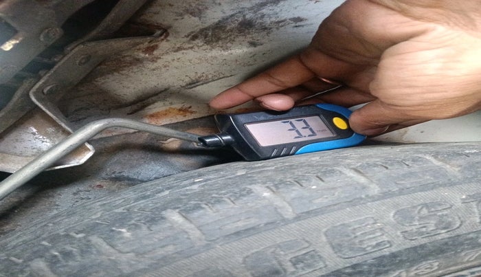 2016 Maruti Alto K10 VXI AMT, Petrol, Automatic, 50,293 km, tyre