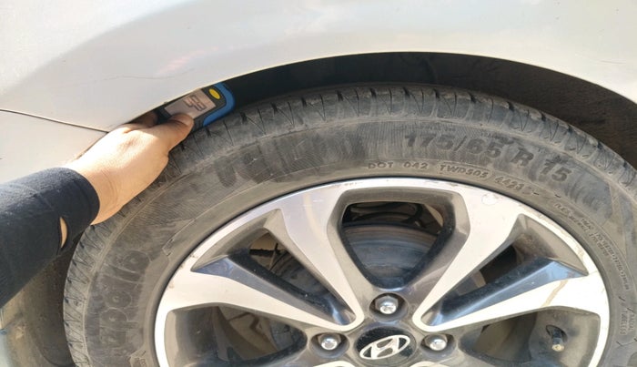 2014 Hyundai Xcent SX AT 1.2 (O), Petrol, Automatic, 88,057 km, tyre