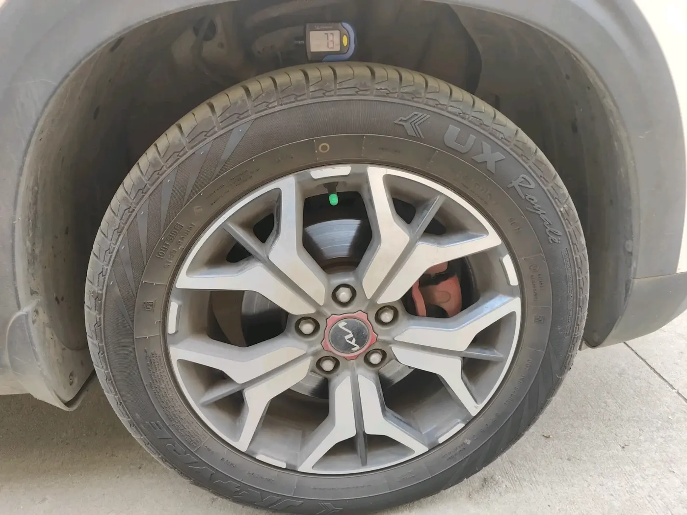 2022 KIA SELTOS GTX PLUS 1.4, Petrol, Manual, 76,845 km, tyre