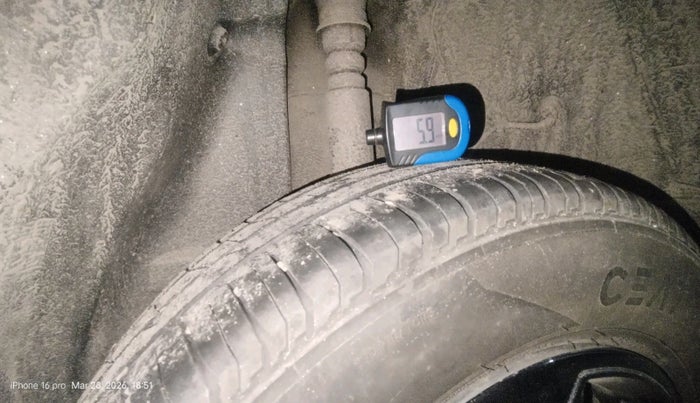 2022 Tata PUNCH ACCOMPLISHED MT, Petrol, Manual, 23,417 km, tyre