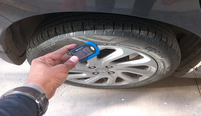 2022 Maruti Baleno ZETA PETROL 1.2, CNG, Manual, 77,066 km, tyre