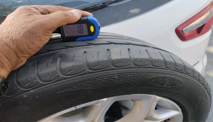 2017 Ford Ecosport TITANIUM 1.5L DIESEL, Diesel, Manual, 1,32,832 km, tyre