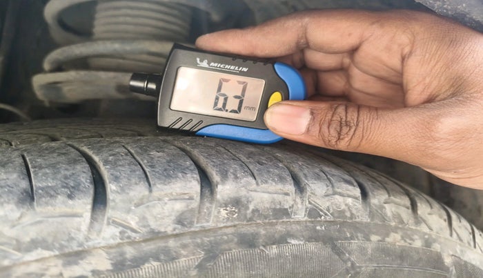 2023 Tata TIGOR XZ PLUS CNG, CNG, Manual, 48,540 km, tyre