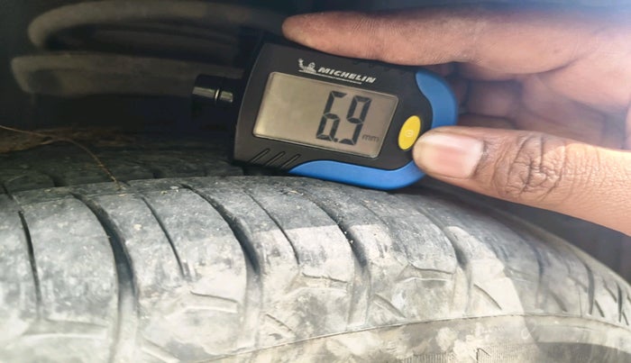 2023 Tata TIGOR XZ PLUS CNG, CNG, Manual, 48,540 km, tyre