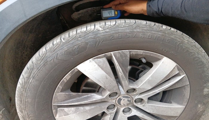 2021 Skoda KUSHAQ AMBITION 1.0L TSI MT, Petrol, Manual, 13,263 km, tyre