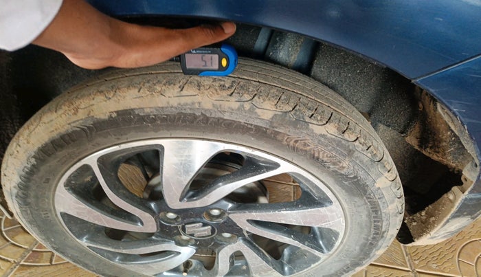 2019 Maruti Baleno ALPHA CVT PETROL 1.2, Petrol, Automatic, 87,956 km, tyre