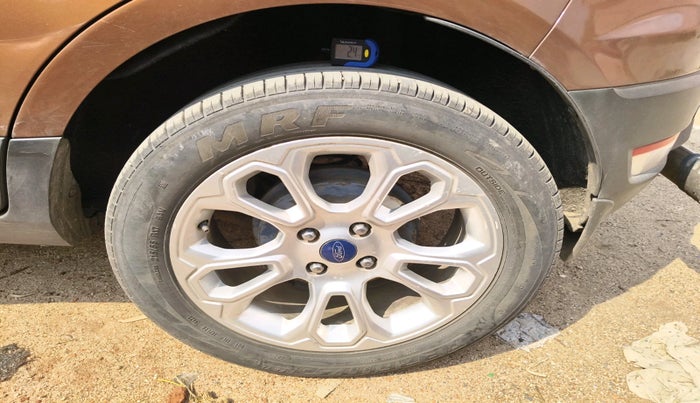 2018 Ford Ecosport TITANIUM + 1.5L DIESEL, Diesel, Manual, 53,325 km, tyre