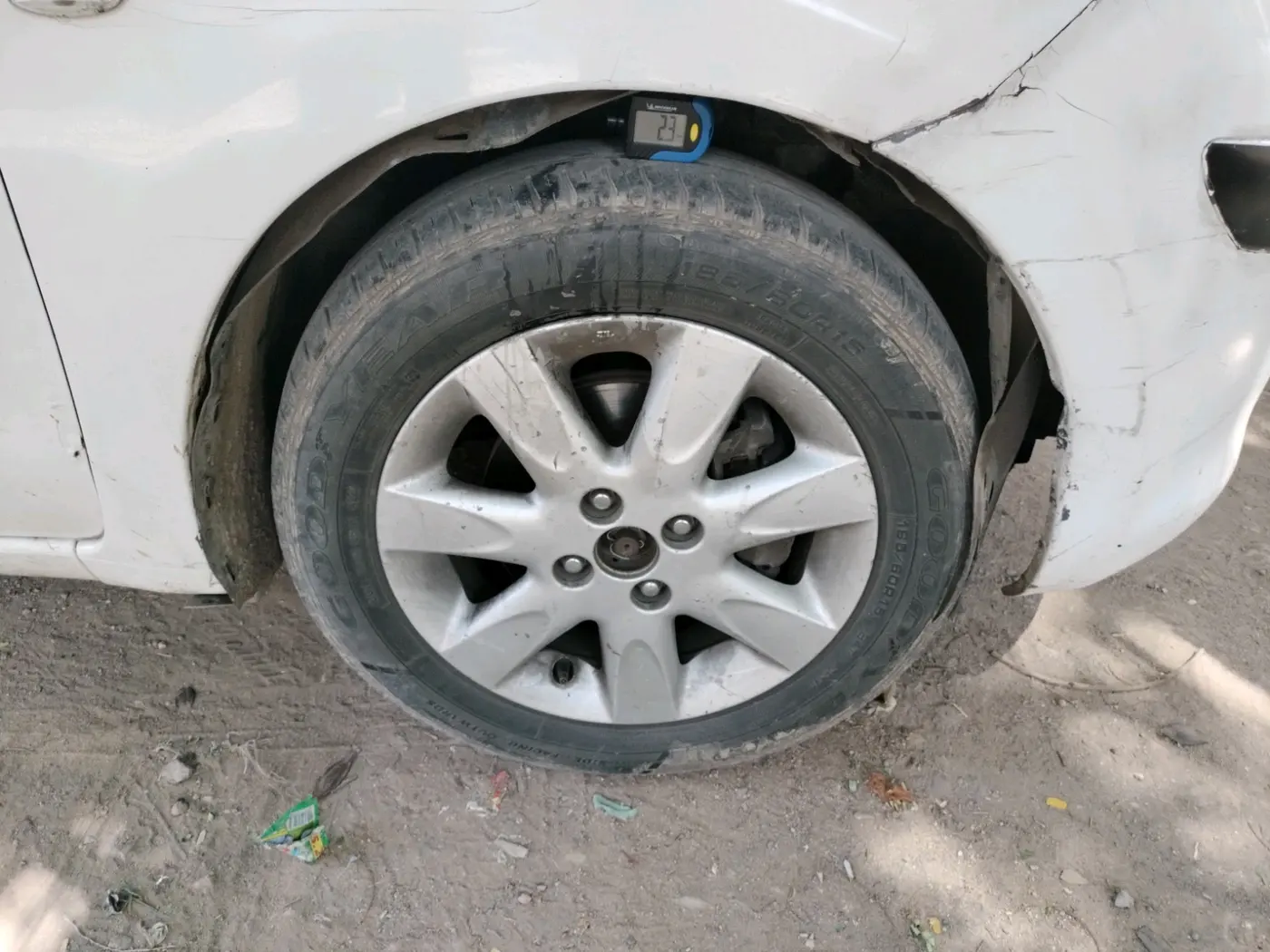 2011 Nissan Micra XV DIESEL, Diesel, Manual, 96,299 km, tyre