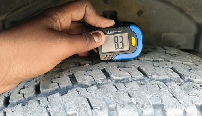 2021 Mahindra Thar LX PETROL HT 4WD AT, Petrol, Automatic, 59,167 km, tyre