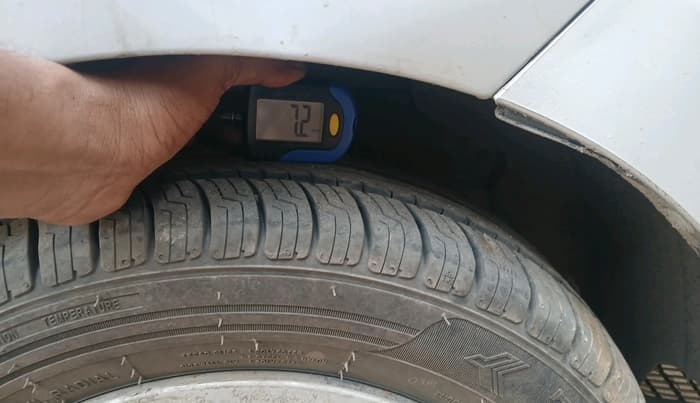 2017 Hyundai Xcent S 1.2, CNG, Manual, 1,34,428 km, tyre