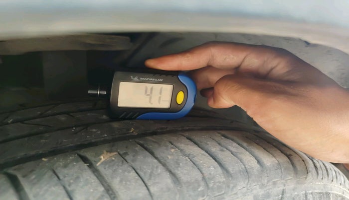 2018 Tata NEXON XZA PLUS PETROL DUAL TONE, Petrol, Automatic, 84,947 km, tyre