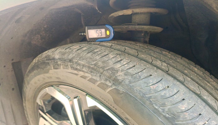 2023 Maruti BREZZA ZXI + AT SMART HYBRID, Petrol, Automatic, 18,528 km, tyre