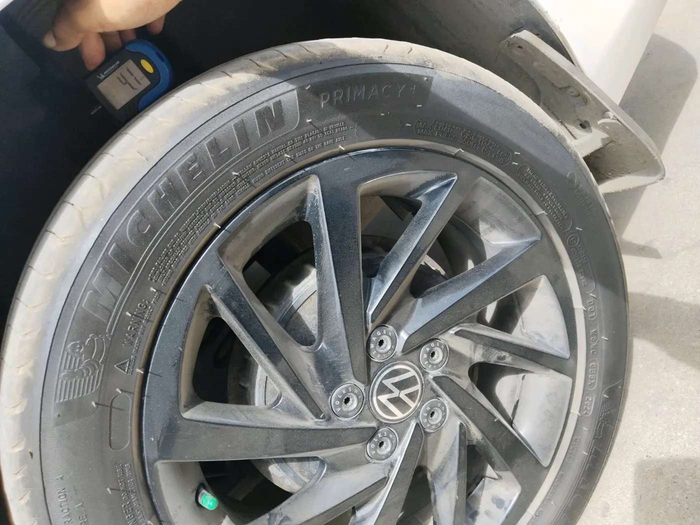 2023 Volkswagen VIRTUS GT PIUS 1.5 TSI, Petrol, Manual, 41,000 km, tyre