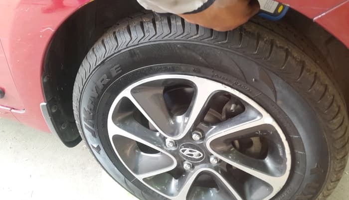 2018 Hyundai Grand i10 ASTA 1.2 KAPPA VTVT, Petrol, Manual, 28,692 km, tyre