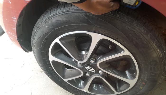 2018 Hyundai Grand i10 ASTA 1.2 KAPPA VTVT, Petrol, Manual, 28,692 km, tyre