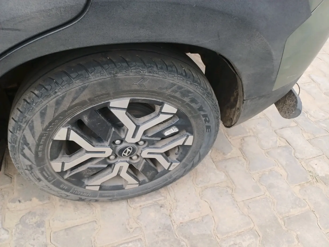 2023 Hyundai EXTER SX(O) CONNECT 1.2 AMT, Petrol, Automatic, 59,179 km, tyre