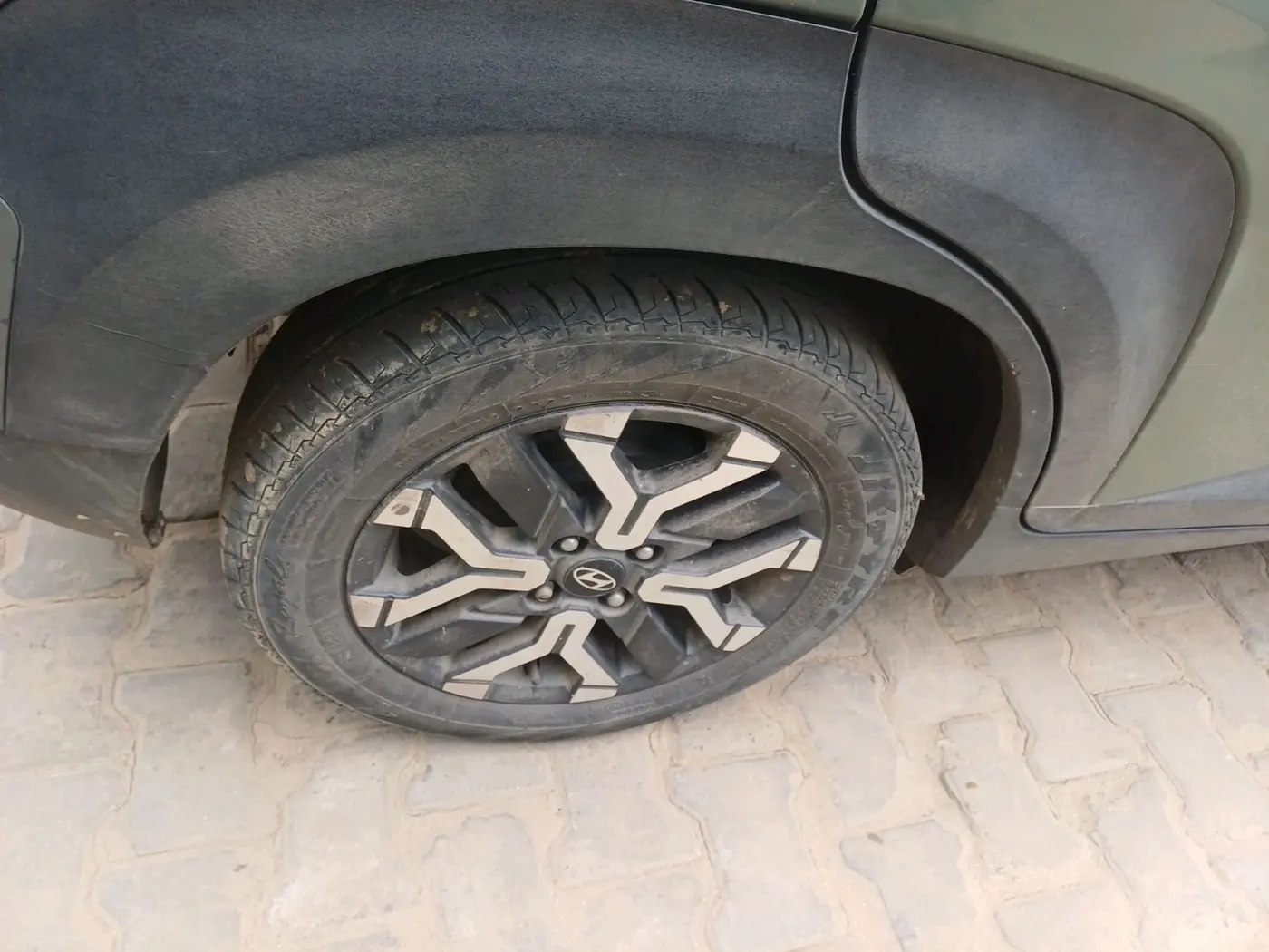 2023 Hyundai EXTER SX(O) CONNECT 1.2 AMT, Petrol, Automatic, 59,179 km, tyre
