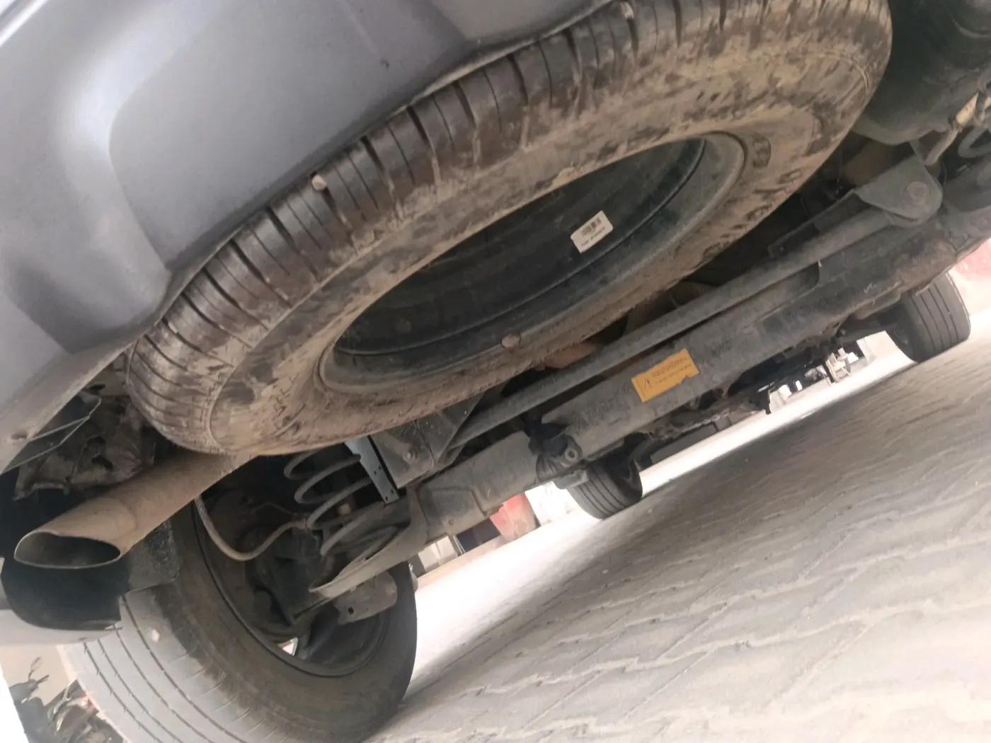 2022 Tata Harrier XZA PLUS 2.0L, Diesel, Automatic, 1,47,000 km, tyre