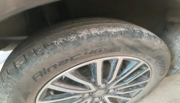 2022 Maruti Dzire ZXI Plus AMT, Petrol, Automatic, 57,401 km, tyre