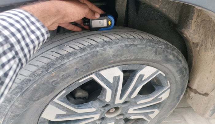 2023 Renault Kiger RXZ TURBO CVT, Petrol, Automatic, 48,920 km, tyre