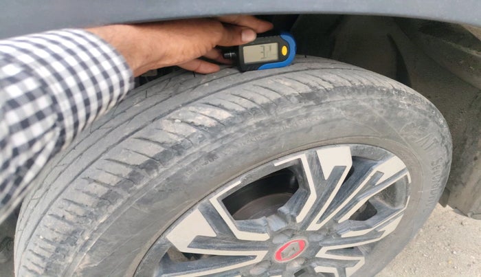 2023 Renault Kiger RXZ TURBO CVT, Petrol, Automatic, 48,920 km, tyre