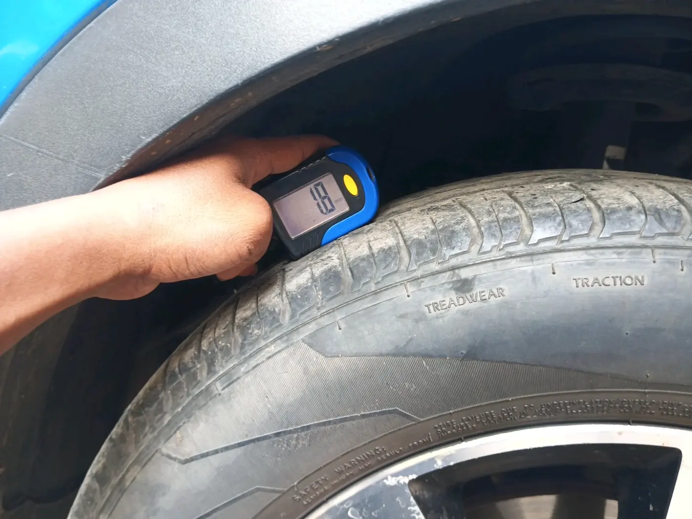 2020 Tata NEXON XZ PLUS (O) PETROL, CNG, Manual, 72,129 km, tyre