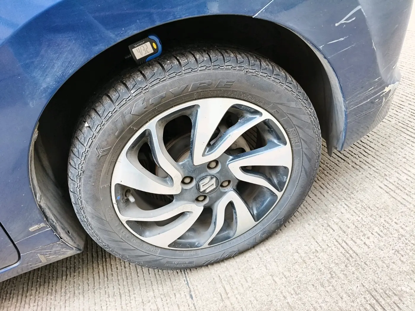 2019 Maruti Baleno ALPHA PETROL 1.2, Petrol, Manual, 99,779 km, tyre