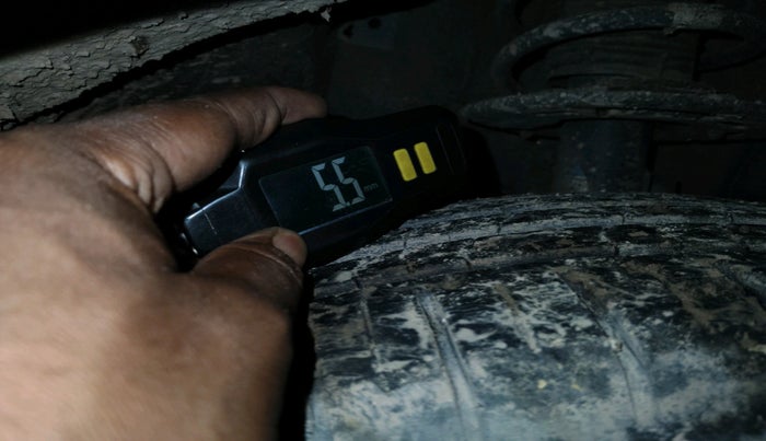 2022 Maruti Baleno ALPHA 1.2 AGS, Petrol, Automatic, 43,055 km, tyre