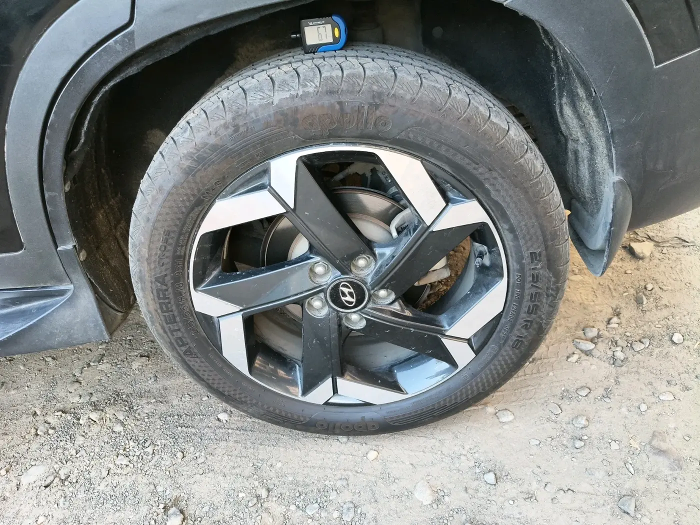 2021 Hyundai ALCAZAR 2.0 SIGNATURE (O) AT 6STR, Petrol, Automatic, 68,147 km, tyre