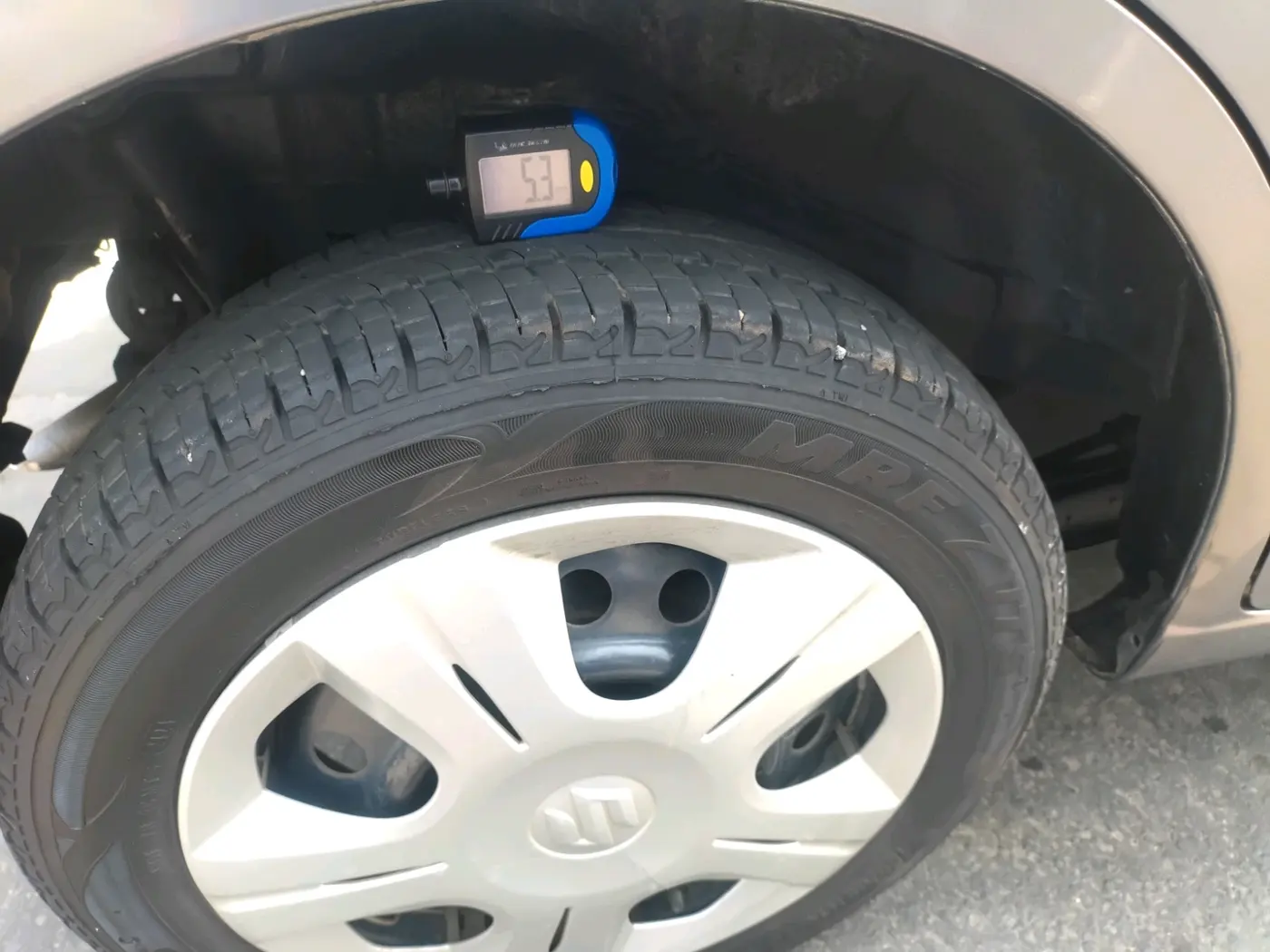 2018 Maruti Wagon R 1.0 VXI AMT, Petrol, Automatic, 36,582 km, tyre