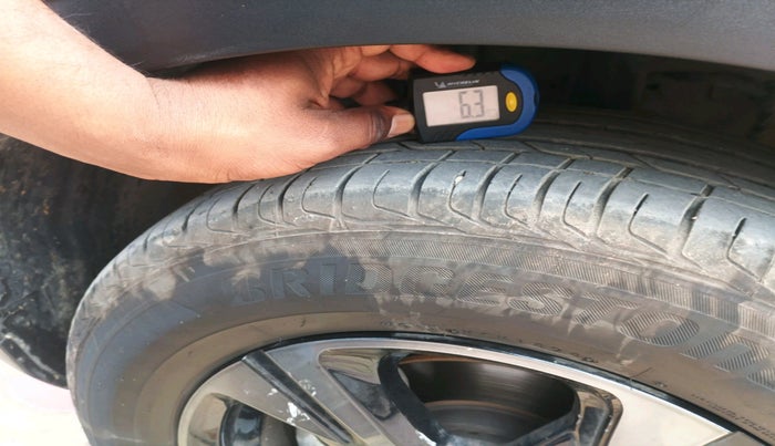 2024 Tata NEXON Creative Plus S 1.2 Revotron 6MT Dark Edition, Petrol, Manual, 16,790 km, tyre