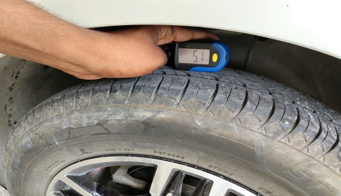 2019 Maruti Dzire VDI AMT, Diesel, Automatic, 91,829 km, tyre