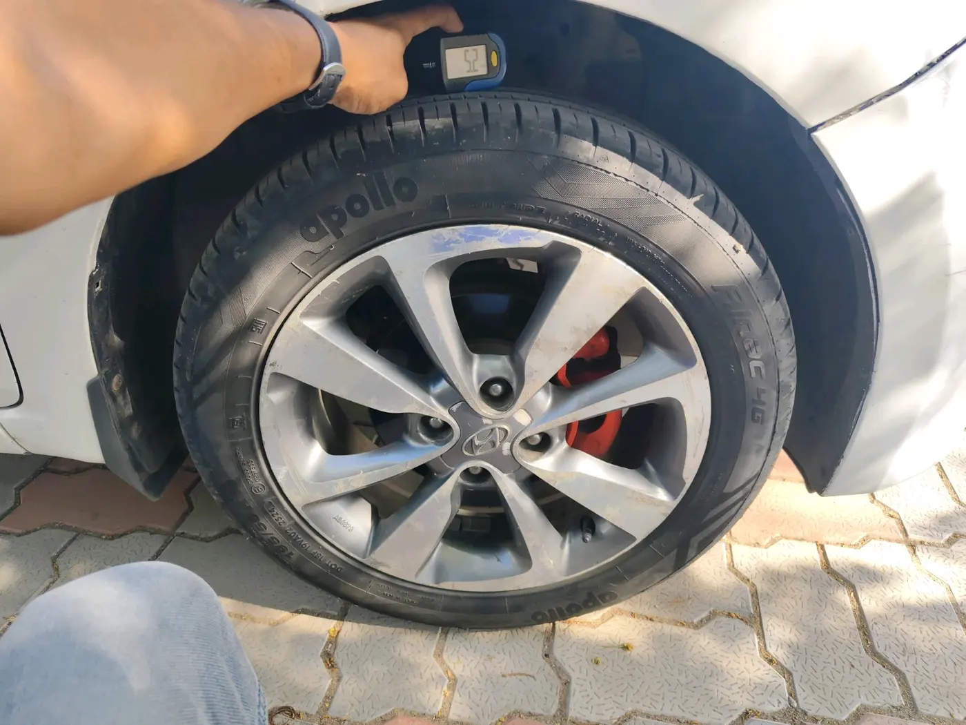 2017 Hyundai Elite i20 ASTA 1.2 (O), CNG, Manual, 1,50,151 km, tyre