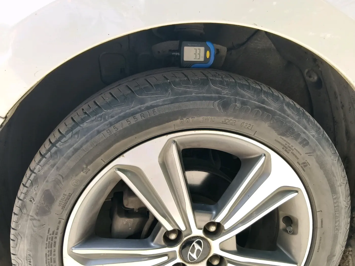 2018 Hyundai Verna 1.6 SX (O) CRDI MT, Diesel, Manual, 1,11,223 km, tyre
