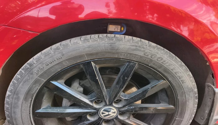 2018 Volkswagen Vento HIGHLINE PLUS 1.5 AT 16 ALLOY, Diesel, Automatic, 1,21,267 km, tyre