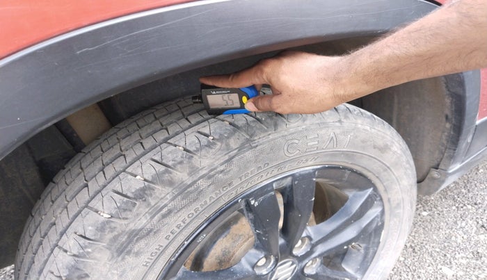 2019 Maruti Vitara Brezza ZDI PLUS DUAL TONE, Diesel, Manual, 1,28,667 km, tyre